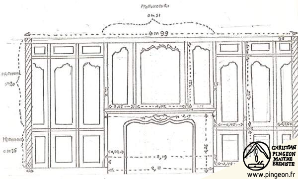 plan de la bibliothque ancienne