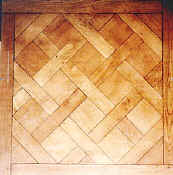 feuille de parquet de Versailles environ 1m de cot